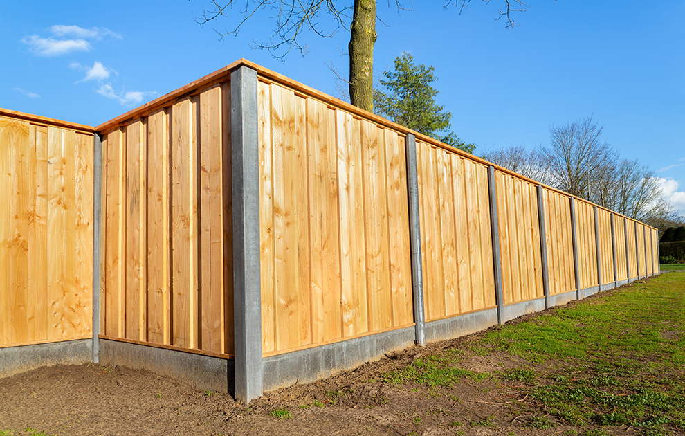 garden fence installation in  South West London